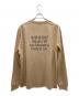 A.P.C. (アーペーセー) 長袖Tシャツ ベージュ サイズ:L：6000円