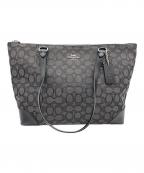 COACHコーチ）の古着「ハンドバッグ」｜ブラック