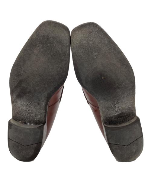 Yves Saint Laurent（イヴサンローラン）Yves Saint Laurent (イヴサンローラン) タッセルローファー ブラウン サイズ:25.5cmの古着・服飾アイテム