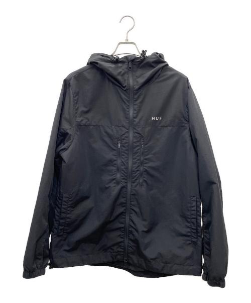 HUF（ハフ）HUF (ハフ) ナイロンジャケット ブラック サイズ:Lの古着・服飾アイテム