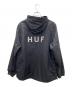 HUF (ハフ) ナイロンジャケット ブラック サイズ:L：6000円