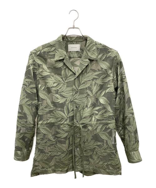 MAISON SPECIAL（メゾンスペシャル）MAISON SPECIAL (メゾンスペシャル) 長袖シャツ グリーン サイズ:2の古着・服飾アイテム