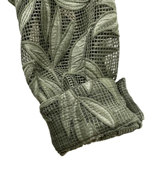 MAISON SPECIAL（メゾンスペシャル）MAISON SPECIAL (メゾンスペシャル) 長袖シャツ グリーン サイズ:2の古着・服飾アイテム