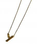 LOUIS VUITTONルイ ヴィトン）の古着「LV&ME　Yイニシャルネックレス」