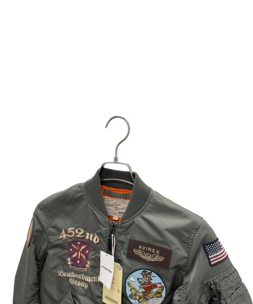 AVIREX（アヴィレックス）AVIREX (アヴィレックス) フライトジャケット カーキ サイズ:Free 未使用品の古着・服飾アイテム