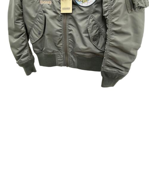 AVIREX（アヴィレックス）AVIREX (アヴィレックス) フライトジャケット カーキ サイズ:Free 未使用品の古着・服飾アイテム