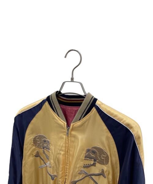 TAILOR 東洋（テーラー東洋）TAILOR 東洋 (テーラー東洋) リバーシブルスカジャン イエロー×ピンク サイズ:Mの古着・服飾アイテム