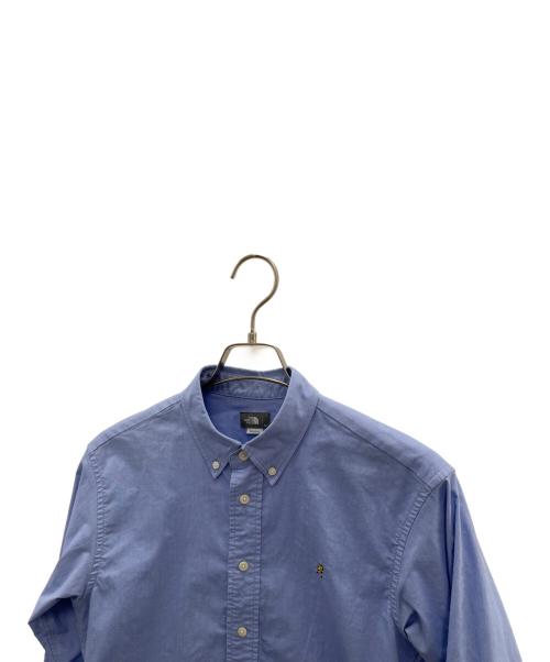 THE NORTH FACE（ザ ノース フェイス）THE NORTH FACE (ザ ノース フェイス) 長袖シャツ ブルー サイズ:Ｍの古着・服飾アイテム