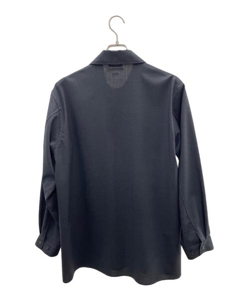 BLURHMS（ブラームス）BLURHMS (ブラームス) 長袖シャツ ネイビー サイズ:Mの古着・服飾アイテム