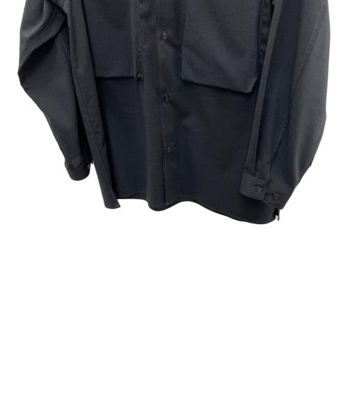 BLURHMS（ブラームス）BLURHMS (ブラームス) 長袖シャツ ネイビー サイズ:Mの古着・服飾アイテム