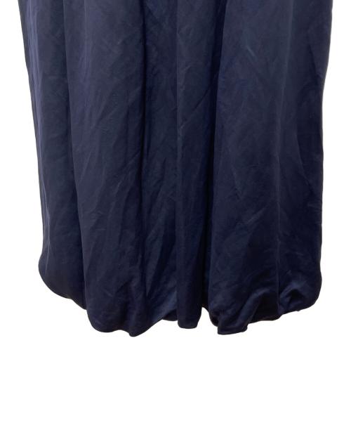 ETRE（エトレ）ETRE (エトレ) ノースリーブ・キャミソールワンピース ネイビー サイズ:Mの古着・服飾アイテム