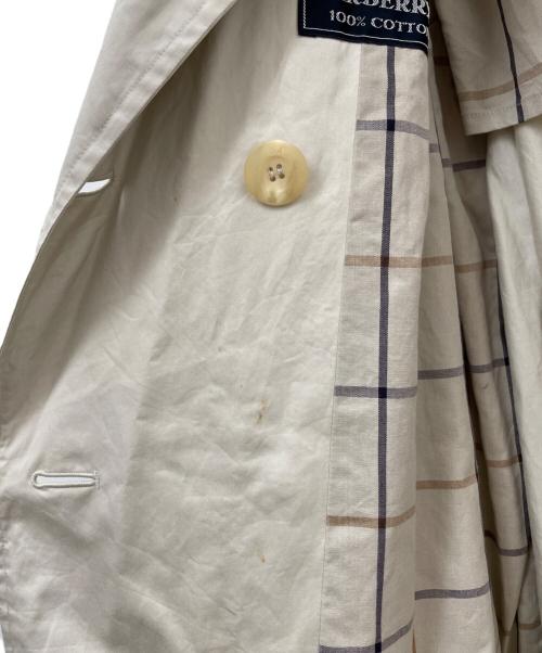 Burberry's（バーバリーズ）Burberry's (バーバリーズ) トレンチコート アイボリー サイズ:9ARの古着・服飾アイテム