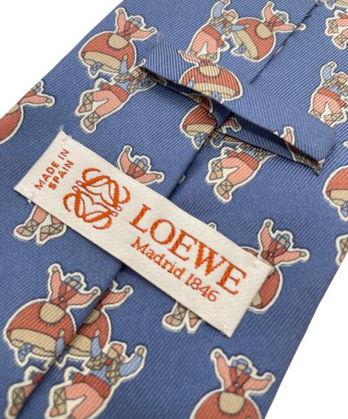 LOEWE（ロエベ）LOEWE (ロエベ) ネクタイ ブルー サイズ:なしの古着・服飾アイテム