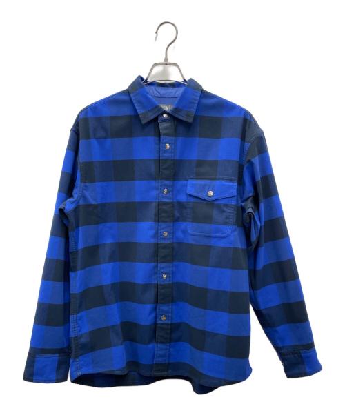 THE NORTH FACE（ザ ノース フェイス）THE NORTH FACE (ザ ノース フェイス) 長袖シャツ ブルー サイズ:Lの古着・服飾アイテム