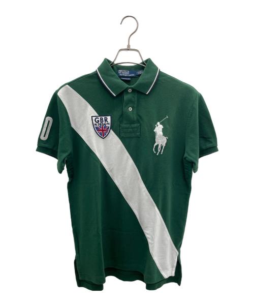POLO RALPH LAUREN（ポロ・ラルフローレン）POLO RALPH LAUREN (ポロ・ラルフローレン) ポロシャツ グリーン サイズ:Lの古着・服飾アイテム