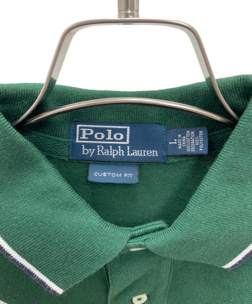 POLO RALPH LAUREN（ポロ・ラルフローレン）POLO RALPH LAUREN (ポロ・ラルフローレン) ポロシャツ グリーン サイズ:Lの古着・服飾アイテム