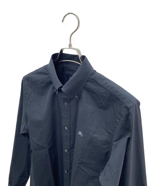 BURBERRY BLACK LABEL（バーバリーブラックレーベル）BURBERRY BLACK LABEL (バーバリーブラックレーベル) シャツ ブラック サイズ:3の古着・服飾アイテム