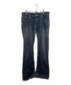 BURBERRY BLACK LABELバーバリーブラックレーベル）の古着「デニムパンツ」｜ネイビー