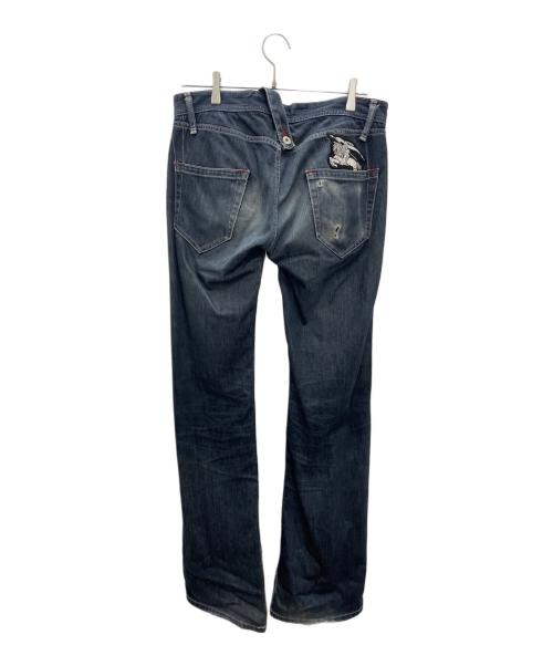 BURBERRY BLACK LABEL（バーバリーブラックレーベル）BURBERRY BLACK LABEL (バーバリーブラックレーベル) デニムパンツ ネイビー サイズ: 76cm (W30)の古着・服飾アイテム