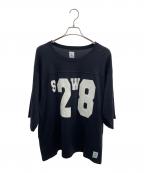 South2 West8サウスツー ウエストエイト）の古着「プリントカットソー」｜ブラック