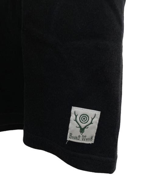 South2 West8（サウスツー ウエストエイト）South2 West8 (サウスツー ウエストエイト) プリントカットソー ブラック サイズ:Ｌの古着・服飾アイテム
