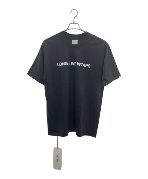 WTAPS（ダブルタップス）WTAPS (ダブルタップス) 半袖カットソー ネイビー サイズ:XL 未使用品の古着・服飾アイテム