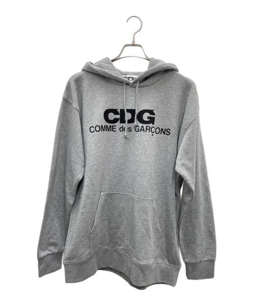 COMME des GARCONS（コムデギャルソン）COMME des GARCONS (コムデギャルソン) プルオーバーパーカー グレー サイズ:XXL 未使用品の古着・服飾アイテム