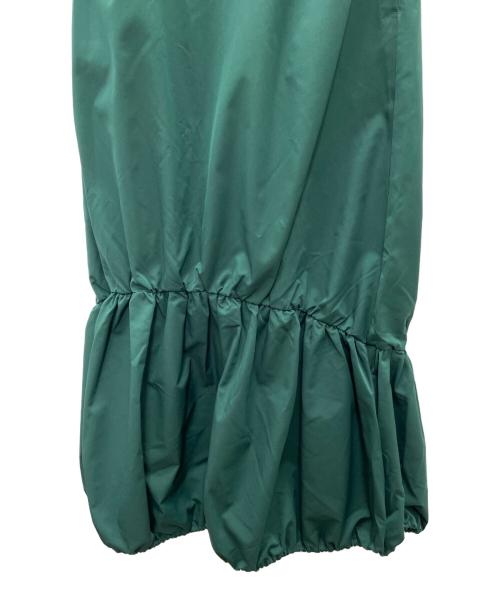 HeRIN.CYE（ヘリンドットサイ）HeRIN.CYE (ヘリンドットサイ) ボリュームスカート グリーン サイズ:Freeの古着・服飾アイテム