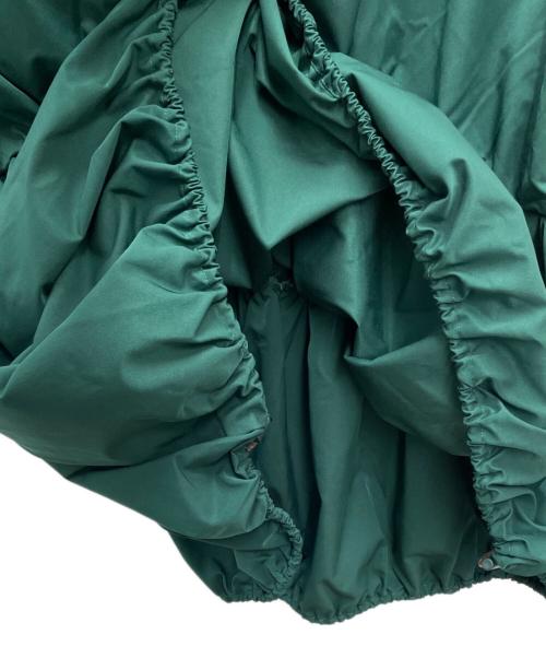 HeRIN.CYE（ヘリンドットサイ）HeRIN.CYE (ヘリンドットサイ) ボリュームスカート グリーン サイズ:Freeの古着・服飾アイテム