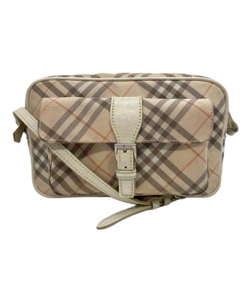 BURBERRY BLUE LABEL（バーバリーロンドンブルーレーベル）BURBERRY BLUE LABEL (バーバリーロンドンブルーレーベル) ショルダーバッグ ベージュの古着・服飾アイテム