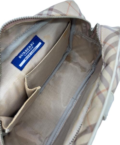 BURBERRY BLUE LABEL（バーバリーロンドンブルーレーベル）BURBERRY BLUE LABEL (バーバリーロンドンブルーレーベル) ショルダーバッグ ベージュの古着・服飾アイテム