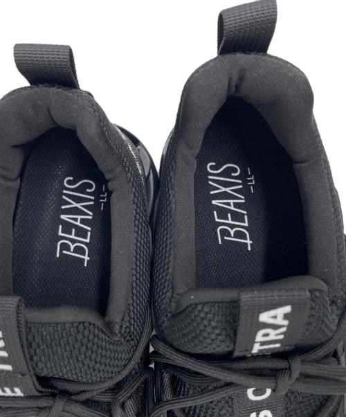BEAXIS（ビーアクシス）BEAXIS (ビーアクシス) スニーカー ブラック サイズ:LLの古着・服飾アイテム