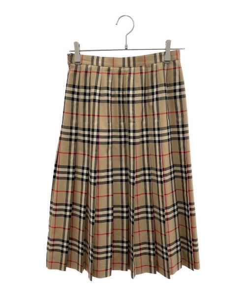Burberry's（バーバリー）Burberry's (バーバリーズ) スカート カーキ サイズ:Mの古着・服飾アイテム