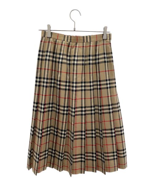 Burberry's（バーバリー）Burberry's (バーバリーズ) スカート カーキ サイズ:Mの古着・服飾アイテム
