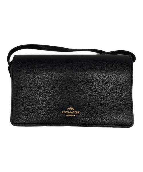 COACH（コーチ）COACH (コーチ) ポシェット ブラックの古着・服飾アイテム