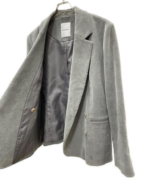 LE17SEPTEMBRE（ル ディセット セプトンブル）LE17SEPTEMBRE (ル ディセット セプトンブル) テーラードジャケット グレー サイズ:36の古着・服飾アイテム