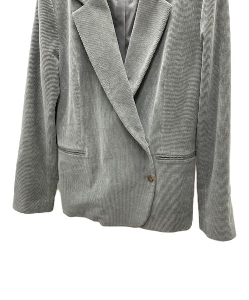 LE17SEPTEMBRE（ル ディセット セプトンブル）LE17SEPTEMBRE (ル ディセット セプトンブル) テーラードジャケット グレー サイズ:36の古着・服飾アイテム