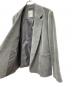 中古・古着 LE17SEPTEMBRE (ル ディセット セプトンブル) テーラードジャケット グレー サイズ:36：6000円