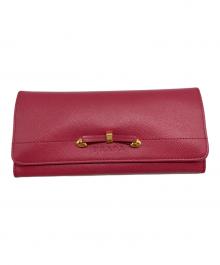 PRADA（プラダ）の古着「長財布」｜ショッキングピンク