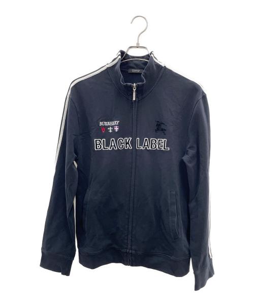 BURBERRY BLACK LABEL（バーバリーブラックレーベル）BURBERRY BLACK LABEL (バーバリーブラックレーベル) トラックジャケット ブラック サイズ:3の古着・服飾アイテム