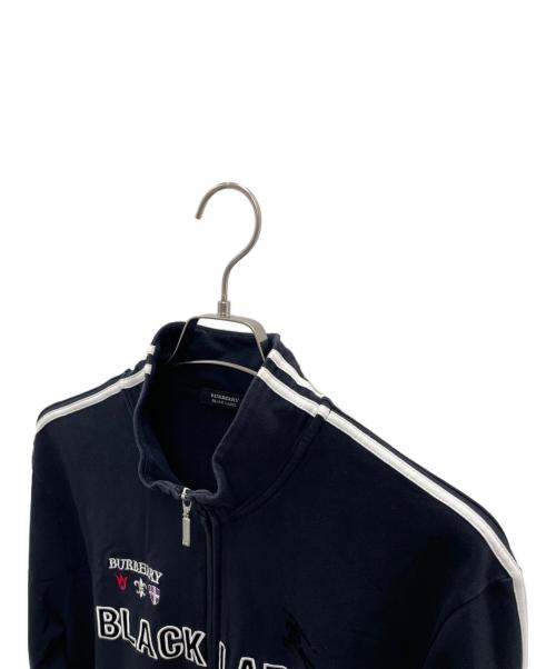 BURBERRY BLACK LABEL（バーバリーブラックレーベル）BURBERRY BLACK LABEL (バーバリーブラックレーベル) トラックジャケット ブラック サイズ:3の古着・服飾アイテム