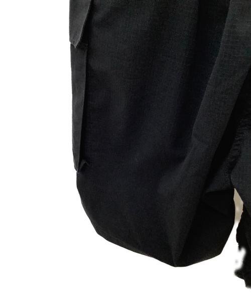 POST O'ALLS（ポストオーバーオールズ）POST O'ALLS (ポストオーバーオールズ) ハーフパンツ ブラック サイズ:Sの古着・服飾アイテム