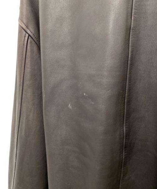 POLO RALPH LAUREN（ポロ・ラルフローレン）POLO RALPH LAUREN (ポロ・ラルフローレン) レザージャケット ダークブラウン サイズ:XLの古着・服飾アイテム