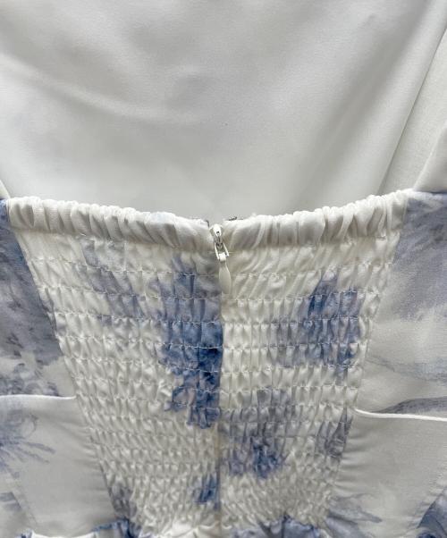 HER LIP TO（ハーリップトゥ）HER LIP TO (ハーリップトゥ) ノースリーブ・キャミソールワンピース ホワイト サイズ:Ｍの古着・服飾アイテム