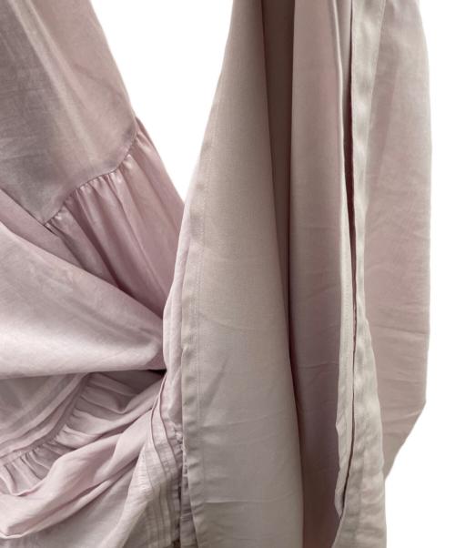 HER LIP TO（ハーリップトゥ）HER LIP TO (ハーリップトゥ) 半袖ワンピース バイオレット サイズ:Ｍの古着・服飾アイテム