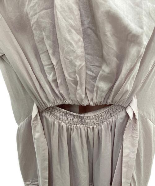 HER LIP TO（ハーリップトゥ）HER LIP TO (ハーリップトゥ) 半袖ワンピース バイオレット サイズ:Ｍの古着・服飾アイテム