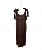 HER LIP TOハーリップトゥ）の古着「サロペット」｜ブラウン