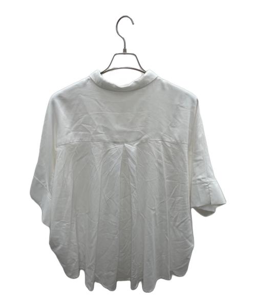 HER LIP TO（ハーリップトゥ）HER LIP TO (ハーリップトゥ) 半袖ブラウス ホワイト サイズ:FREEの古着・服飾アイテム