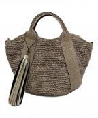 VIOLAd'OROヴィオラドーロ）の古着「2WAYバッグ」｜ゴールド