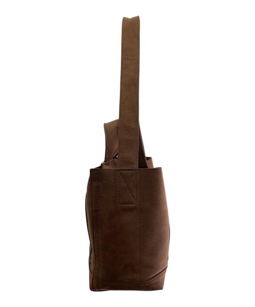 zattu（ザッツ）zattu (ザッツ) トートバッグ ブラウンの古着・服飾アイテム